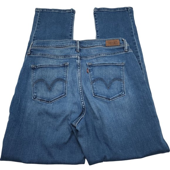 Levis 512 Perfectly Slimming Skinny leg Jeans Womens Size 12 - Picture 3 of 4